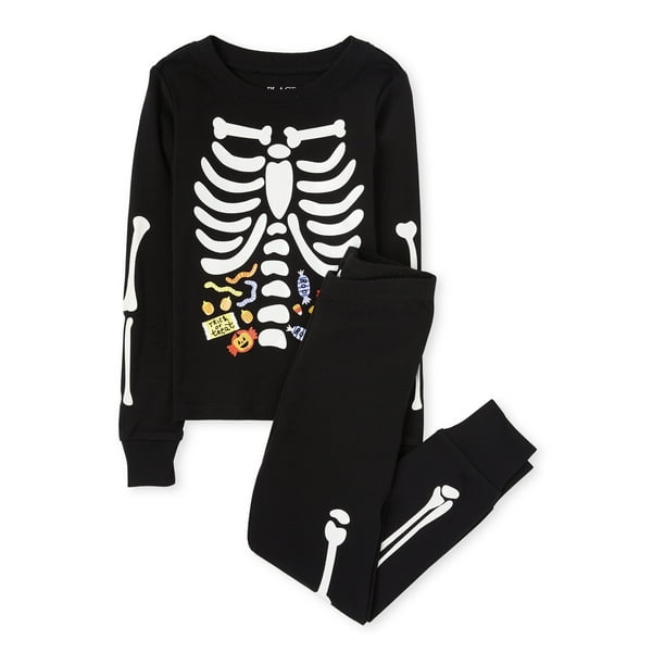 The Childrens Place Boys Long Sleeve Pajama Set